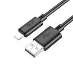 Кабель USB Apple iPhone Lightning Hoco X88 <черный>