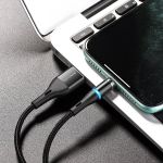 Кабель USB Apple iPhone lightning BU16 (2,4A/12W) <черный>