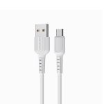 Кабель USB MicroUSB Borofone BX16 <белый>