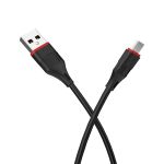 Кабель USB MicroUSB Borofone BX17 <черный>