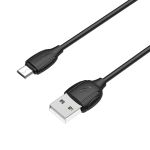 Кабель USB MicroUSB Borofone BX19 <черный>