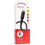 Кабель USB MicroUSB Borofone BX47 <черный>