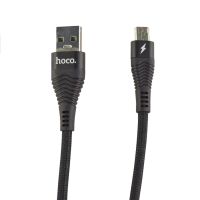 Кабель USB MicroUSB Hoco U53 (4A) <черный> ― Оптовый PromiseMobile