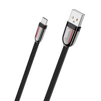 Кабель USB MicroUSB Hoco U74 <черный> ― Оптовый PromiseMobile
