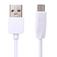 Кабель USB MicroUSB Hoco X1 <белый> ― Оптовый PromiseMobile