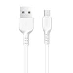 Кабель USB MicroUSB Hoco X20 (1 метр) <белый>