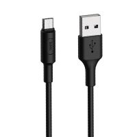 Кабель USB MicroUSB Hoco X25 <черный> ― Оптовый PromiseMobile