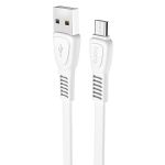 Кабель USB MicroUSB Hoco X40 (2.4А/1 метр) <белый>