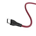 Кабель USB Type-C Borofone BX39 <черно-красный>