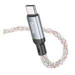 Кабель USB Type-C Hoco U112 (3A/60W/PD) <серый>