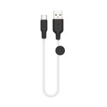Кабель USB Type-C Hoco X21 Plus (0,25 метра) <белый>