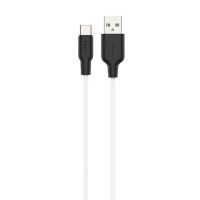 Кабель USB Type-C Hoco X21 Plus (3A/1м) <белый> ― Оптовый PromiseMobile