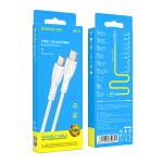 Кабель USB-C Apple iPhone Lightning Borofone BX51 (PD) <белый>