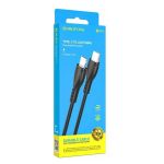Кабель USB-C Apple iPhone Lightning Borofone BX51 (PD) <черный>