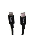Кабель USB-C Apple iPhone Lightning Hoco X14 (1 метр/PD) <черный>
