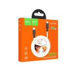 Кабель USB-C Apple iPhone Lightning Hoco X21 Plus (1 м) <белый>