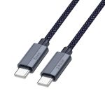Кабель USB-C Type-C Hoco U134 (1.8 метра) <темно-синий>