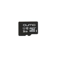 Карта памяти MicroSDHC 16 Gb CL10 (UHS-l) Qumo в блистере без адаптера ― Оптовый PromiseMobile