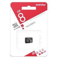 Карта памяти MicroSDHC 8 Gb CL10 Smart Buy в блистере ― Оптовый PromiseMobile