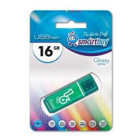 Карта памяти USB 16 Gb Smart Buy Glossy в блистере <зеленый> ― Оптовый PromiseMobile
