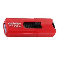 Карта памяти USB 3.0 128 Gb Smart Buy Stream <красный> ― Оптовый PromiseMobile