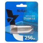 Карта памяти USB 3.0 256 Gb Netac U352 в блистере <серебристый>