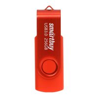 Карта памяти USB 3.0 256 Gb Smart Buy Twist в блистере <красный> ― Оптовый PromiseMobile