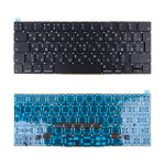 Клавиатура для ноутбука Apple MacBook Pro 13 (A1706), Pro 15 (A1707) (Г-образный Enter RU) <черный>