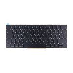 Клавиатура для ноутбука Apple MacBook Pro 13 (A1706), Pro 15 (A1707) (Г-образный Enter RU) <черный>