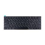 Клавиатура для ноутбука Apple MacBook Pro 13 (A1706), Pro 15 (A1707) (прямой Enter RU) <черный>