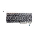 Клавиатура для ноутбука Apple MacBook Pro 15 (A1286) (Г-образный Enter RU) <черный>