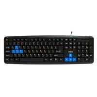 Клавиатура проводная Dialog Multimedia KM-025U (USB) <черно-синий> ― Оптовый PromiseMobile