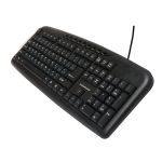 Клавиатура проводная Nakatomi Navigator-Multimedia KN-11U (USB) <черный>