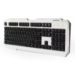 Клавиатура проводная Smart Buy SBK-332U-WK с подсветкой (USB) <черно-белый>