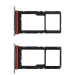 Лоток Sim-карты для Huawei Honor X6c (NIC-LX1) и карты памяти <серебристый>