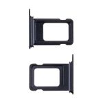 Лоток sim-карты для Apple iPhone 14, iPhone 14 Plus (1 Sim) <черный>