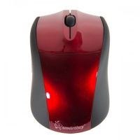 Мышь оптическая беспроводная Smart Buy SBM-325AG <красный> ― Оптовый PromiseMobile