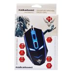 Мышь оптическая Nakatomi Gaming mouse MOG-02U (игровая) <черный>