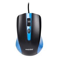 Мышь оптическая Smart Buy SBM-352-BK ONE <черно-синий> ― Оптовый PromiseMobile