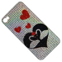 Наклейка со стразами Apple iPhone 4/4s №06 ― Оптовый PromiseMobile