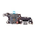 Плата нижняя для Huawei Nova 14 (TLR-LX9) на системный разъем, разъем Sim-карты и микрофон (оригинал)