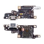 Плата нижняя для Huawei Nova 14 Pro (MIA-LX9) на системный разъем, разъем Sim-карты и микрофон (оригинал)