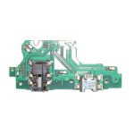 Плата нижняя для Huawei Y9 2018 (FLA-LX1) на системный разъем, разъем гарнитуры и микрофон