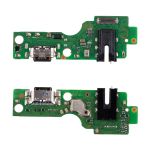 Плата нижняя для Infinix Hot 60i (X6728) на системный разъем, разъем гарнитуры и микрофон (оригинал)