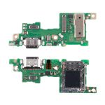 Плата нижняя для Infinix Note 50 (X6858) на системный разъем, разъем SIM-карты, микрофон (оригинал)