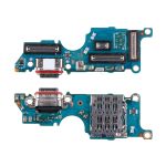 Плата нижняя для Realme 15 Pro 5G (RMX5101) системный разъем, разъем Sim-карты микрофон (оригинал)