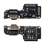 Плата нижняя для Realme C85 Pro (RMX5555) на системный разъем, разъем Sim-карты и микрофон (оригинал)