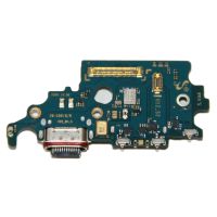Плата нижняя для Samsung SM-G991B (Galaxy S21) системный разъем, разъем Sim-карты и микрофон (оригинал) ― Оптовый PromiseMobile