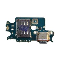 Плата нижняя для Samsung SM-S901B (Galaxy S22) на системный разъем, разъем Sim-карты и микрофон (оригинал) ― Оптовый PromiseMobile