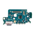 Плата нижняя для Samsung SM-S911B (Galaxy S23) на системный разъем, разъем Sim-карты и микрофон (оригинал)